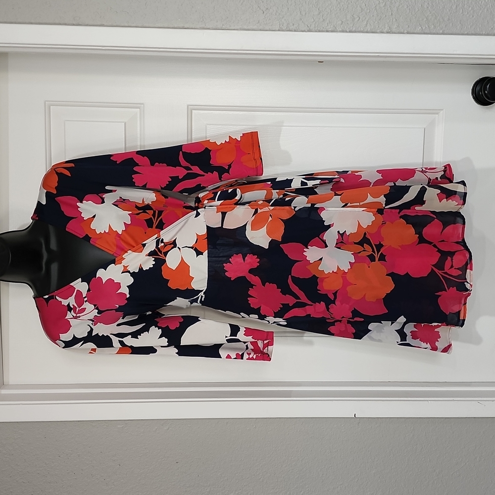 Floral print dress